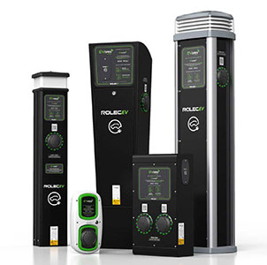 British built EV charging points