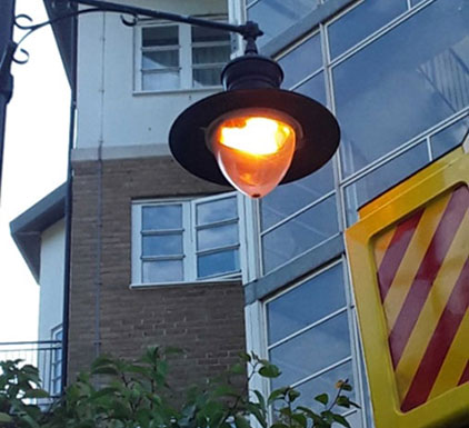 Street light lantern